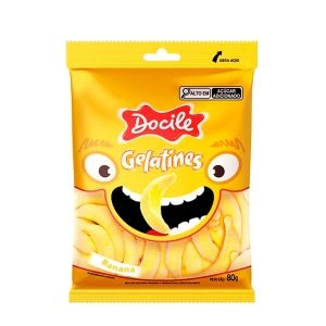Gelatines Docile Banana 80g