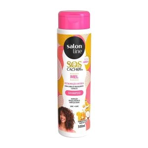 Shampoo SOS Cachos Mel Cachos Intensos 300ml Salon Line