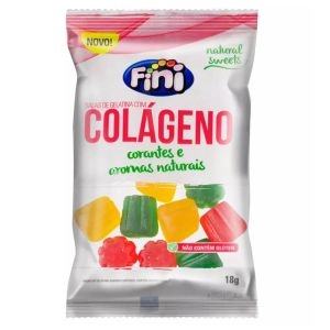 Bala Fini Natural Sweets - Colágeno 18G