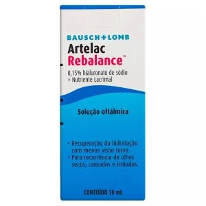 Solução Oftálmica Artelac Rebalance 10Ml