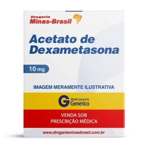 Acetato De Dexametasona Creme 10G Genérico Ems