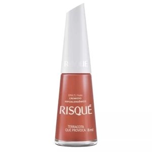 Esmalte Risque Cremoso Terracota Que Provoca 8Ml