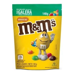 Chocolate Ao Leite Com Amendoim MeMs 148g