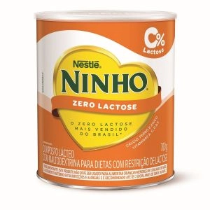 NINHO Composto Lácteo Zero Lactose Lata 700g