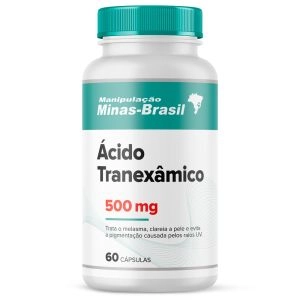 Ácido Tranexâmico 500mg com 60 Cápsulas
