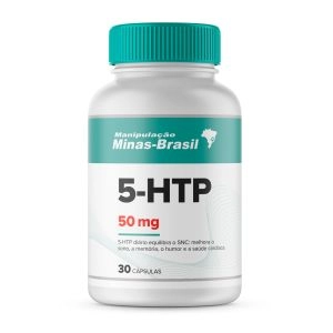 5 HTP (5 Hidroxitriptofano) 50MG com 30 Comprimidos