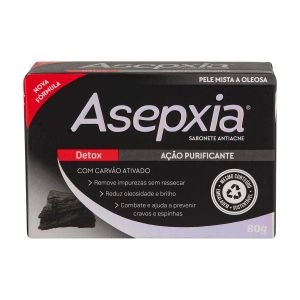 Sabonete Detox 80g Asepxia