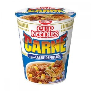 Cup Noodles Nissin Miojo Carne Defumada 69g