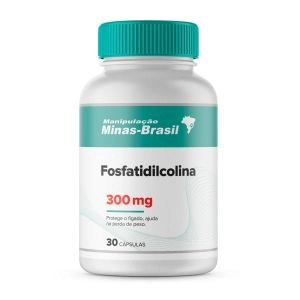 Fosfatidilcolina 300mg Com 30 Cápsulas