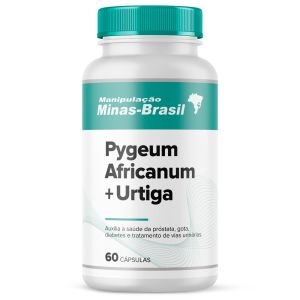 Pygeum Africanum + Urtiga 60 Cápsulas