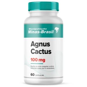 Agnus Cactus 100Mg com 60 Cápsulas