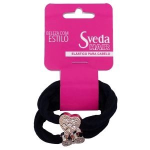 Elástico de Cabelo com Enfeite REF 0809S Sveda Hair