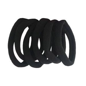 Elástico de Meia Preto para Cabelo REF 0742S Sveda Hair