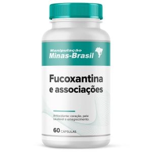 Fucoxantina 150mg Pomegranete 150mg Glisodin 150mg Com 60 Cápsulas