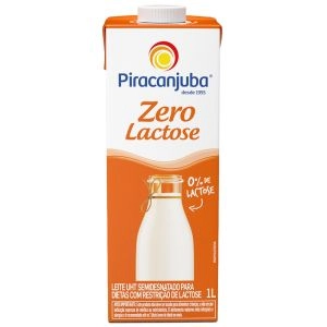 Leite Semidesnatado Piracanjuba Zero Lactose 1L