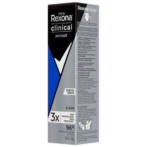 Desodorante Aerosol Rexona Men Clinical Clean 91G