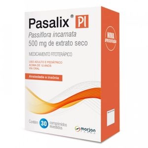 Pasalix Pi 500Mg Com 30 Comprimidos