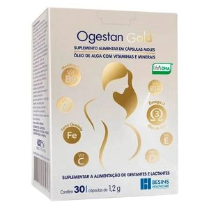 Ogestan Gold Com 30 Cápsulas