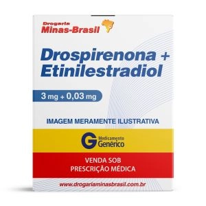 Drospirenona Com Etinilestradiol Com 21 Comprimidos Genérico Nova Química