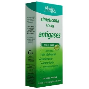 Simeticona 125Mg Com 10 Cápsulas Genérico Medley