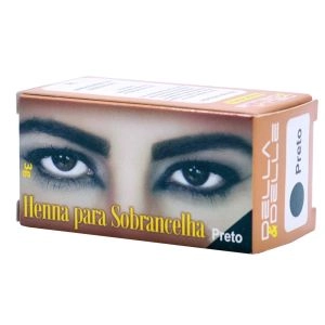 Henna Para Sobrancelha Della E Delle Preto 3G