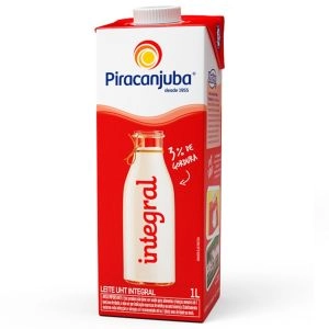 Leite Uht Integral Piracanjuba 1L Com Tampa
