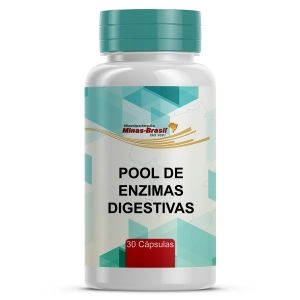 Pool Enzimas Digestiva 30 Cápsulas