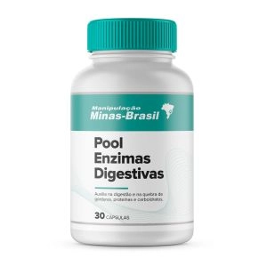Pool Enzimas Digestiva 30 Cápsulas