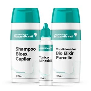 Kit Crescimento e Cuidado da Barba com Bioex