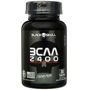 Bcaa 2400 Black Skull Com 30 Tabletes 36G