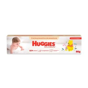 Creme Preventivos De Assaduras Huggies Puro Natural 80G