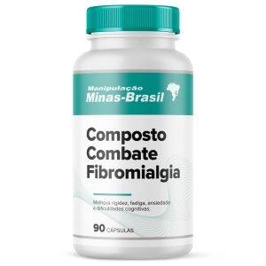 Composto Combate Fibromialgia 90 Capsulas