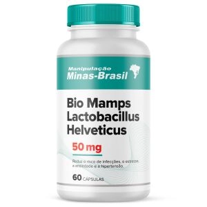 Bio Mamps L. Helveticus Reduz Risco de Infecções 50Mg 60 Cápsulas