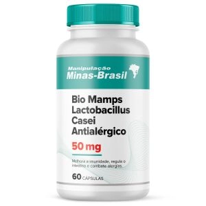 Bio Mamps Lactobacillus Casei Antialérgico 50 Mg -60 Capsulas