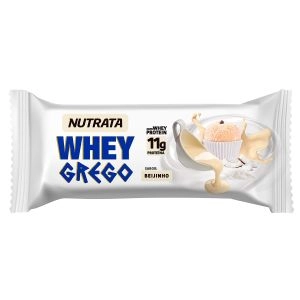 Barra Whey Grego Bar Beijinho 40G Nutrata