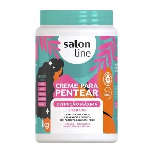 Creme Para Pentear Definição Máxima Com 1kg Salon Line