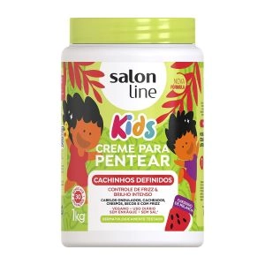 Creme Para Pentear Kids Cachinhos Definidos Com 1kg Salon Line