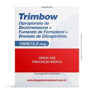 Trimbow Solução Aerosol 100/6/12,5mcg 120 Doses