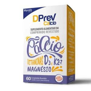 DPrev Cálcio com 60 comprimidos revestidos Myralis