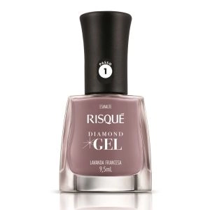 Esmalte Risqué Diamond Gel Lavanda Francesa 9,5ml