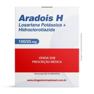 Aradois H 100/25Mg Com 90 Comprimidos Revestidos Biolab