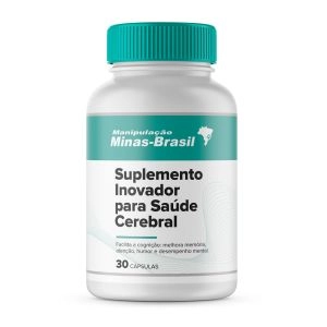 Suplemento Inovador Para Saúde Cerebral 30 Cápsulas