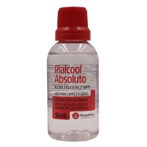 Álcool Absoluto 99,3º Rioquímica Com 50ML