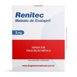Renitec 5 Mg C/ 30 Comprimidos