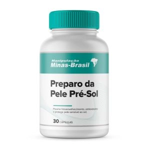 Preparo da Pele Pré- Sol 30 Cápsulas