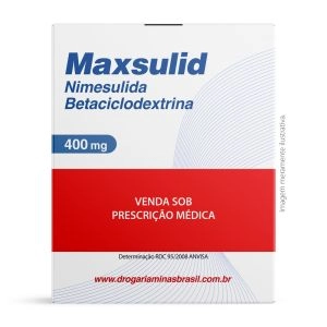 Maxsulid Nimesulida Betaciclodextrina 400mg 30 Comprimidos