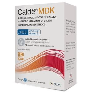 Caldê MDK 2.000UI com 30 comprimidos revestidos Marjan