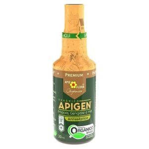 Spray Apigen Apis Flora Orgânico Própolis, Gengibre e Mel 30ml