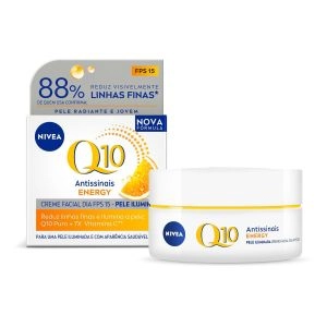 NIVEA Creme Facial Antissinais Q10 Energy Dia FPS 15 50g