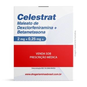 Celestrat 2mg/0,25mg com 20 comprimidos União Química